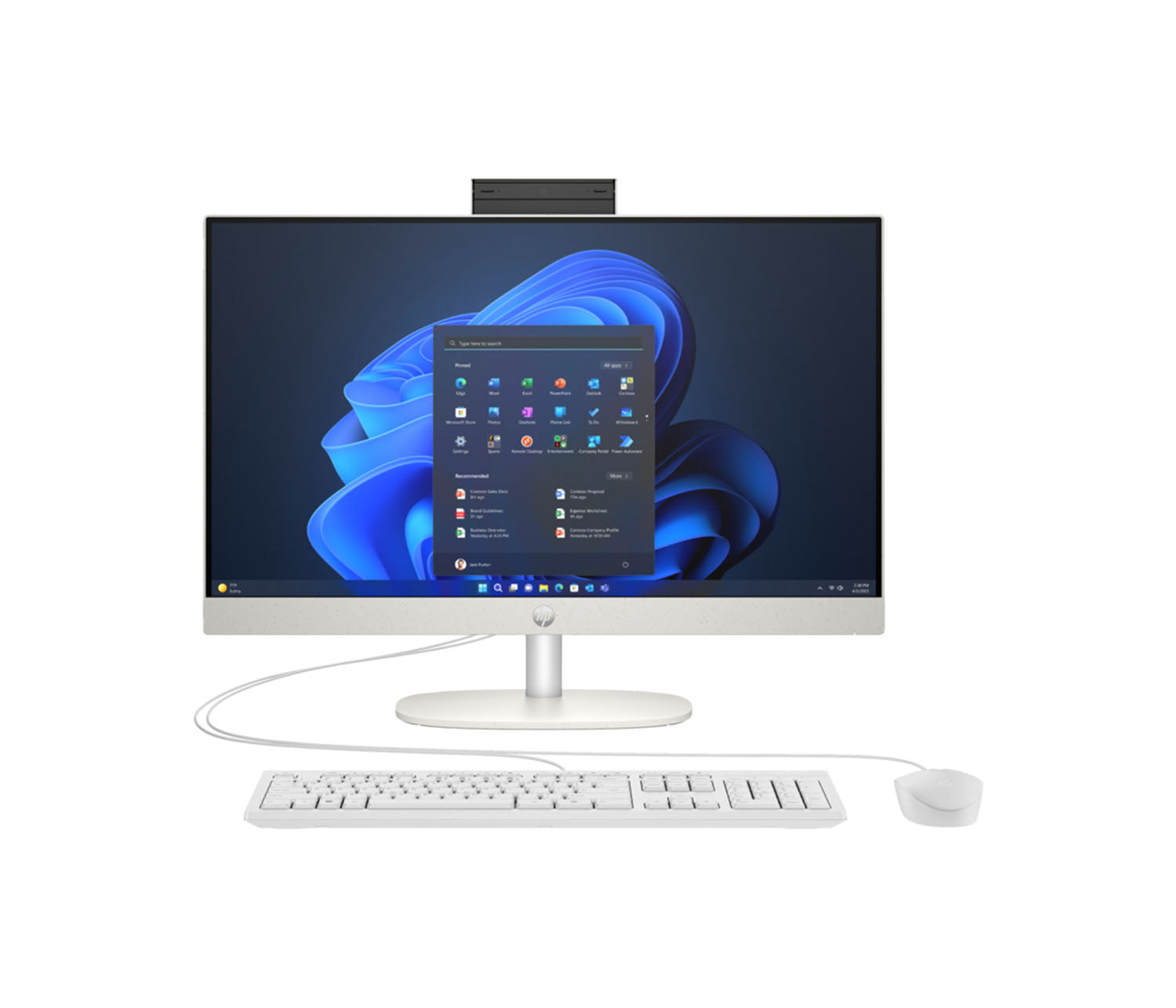 All-in-one კომპიუტერი (მონობლოკი) HP ProOne 240 G10 23.8" FHD (i5-1335U/16GB/512GB SSD) - 885G7EA
