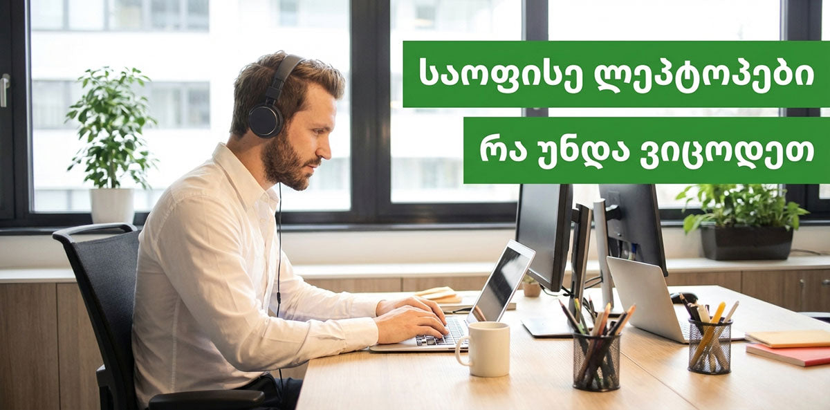 როგორ შევარჩიოთ საოფისე ლეპტოპი?