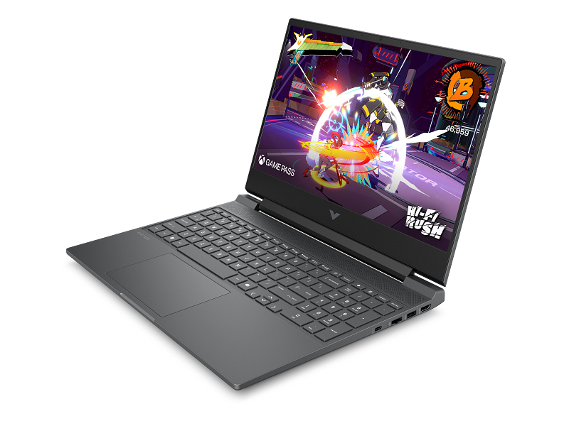 ლეპტოპი თამაშებისთვის (Gaming) HP Victus Clamshell Roku 25C1 15.6" FHD (Core 7-240H/12GB/512GB SSD/RTX 5060) - E31ZVEA