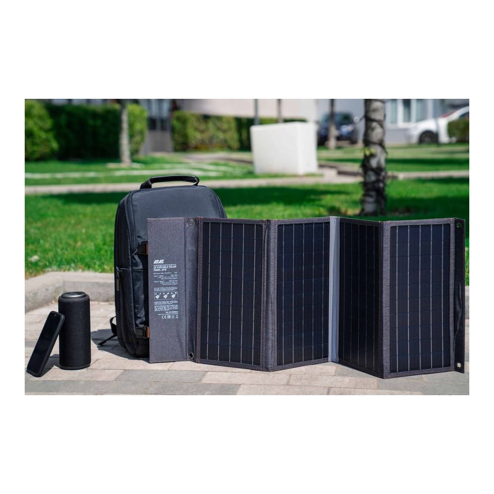 პორტატული მზის პანელი 2E 36W - 2E-PSP0021