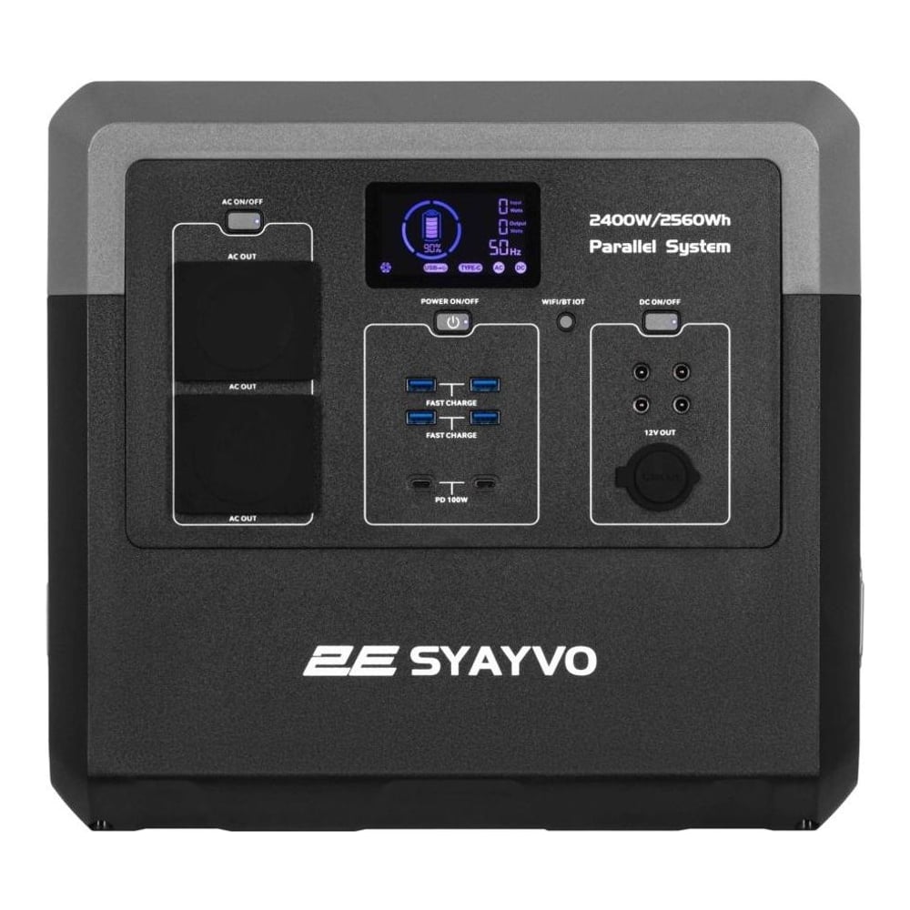 პორტატული ელექტრო სადგური 2E Syayvo 2400W - 2E-PPS24256
