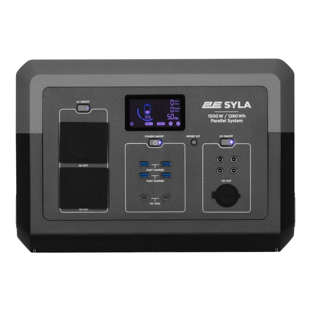 პორტატული ელექტრო სადგური 2E Syla 1500W - 2E-PPS1512