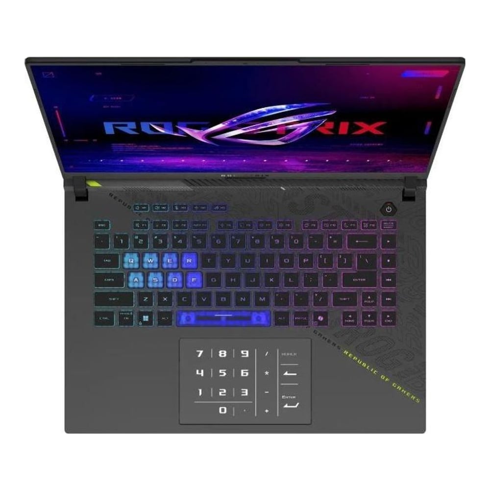 ლეპტოპი თამაშებისთვის (Gaming) Asus ROG Strix 16 16" FHD+ (R9-8940HX/16GB/1TB SSD/RTX 5050) - 90NR0KX7-M003W0