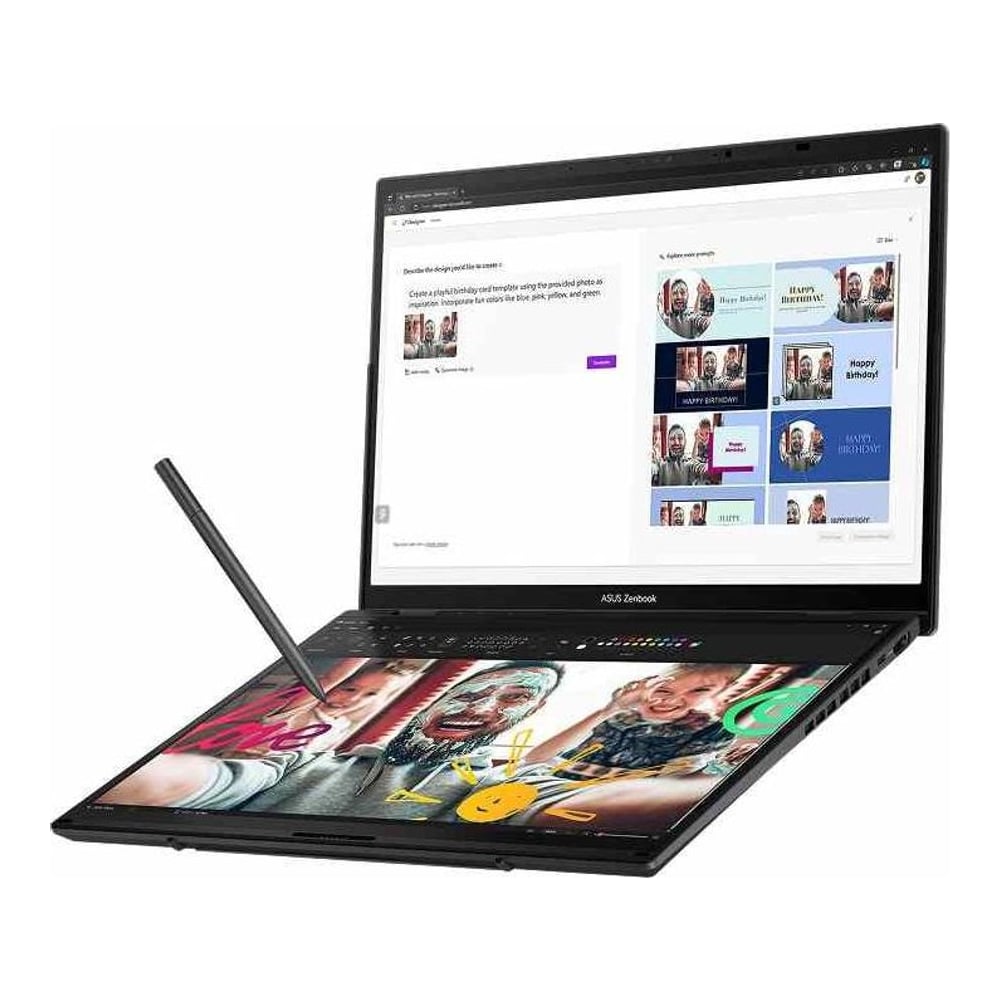 ლეპტოპი Asus Zenbook DUO EVO 14" 3K OLED 144Hz (Ultra 7-355/16GB/1TB SSD/W11H) - UX8407AA-SN606W