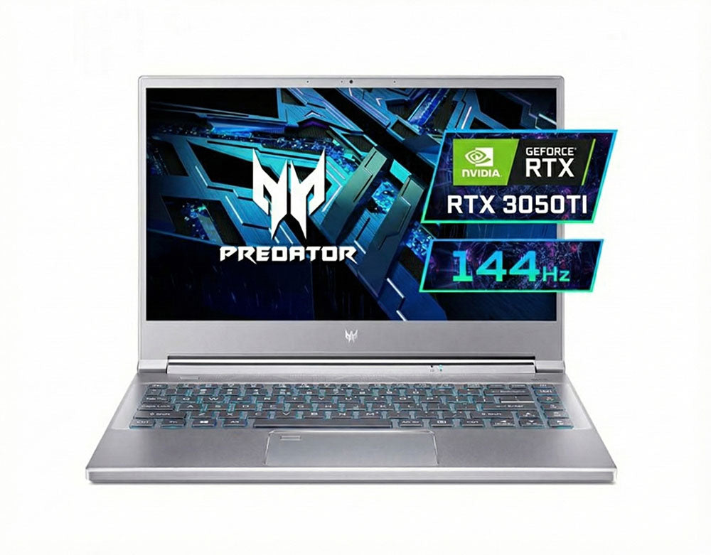 ლეპტოპი თამაშებისთვის (Gaming) Acer Predator Triton 300 PT314-51S 14 FHD (i7-11370H/16GB/512GB SSD/RTX 3050TI) - NH.QE1EU.004