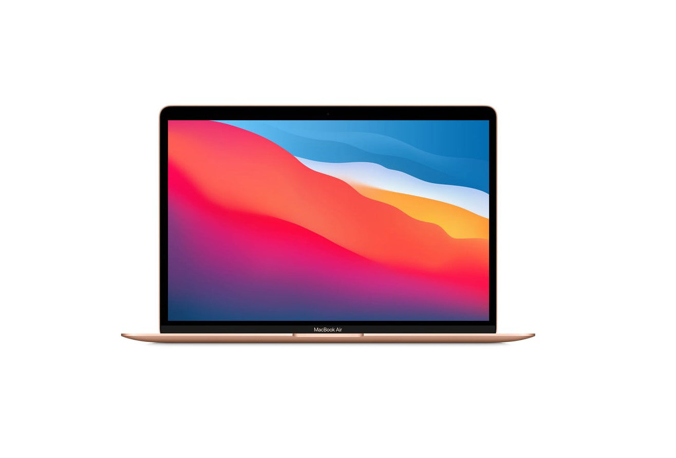 ლეპტოპი Apple MacBook Air 13" UHD (M1/8GB/256GB) GOLD (2020) - MGND3