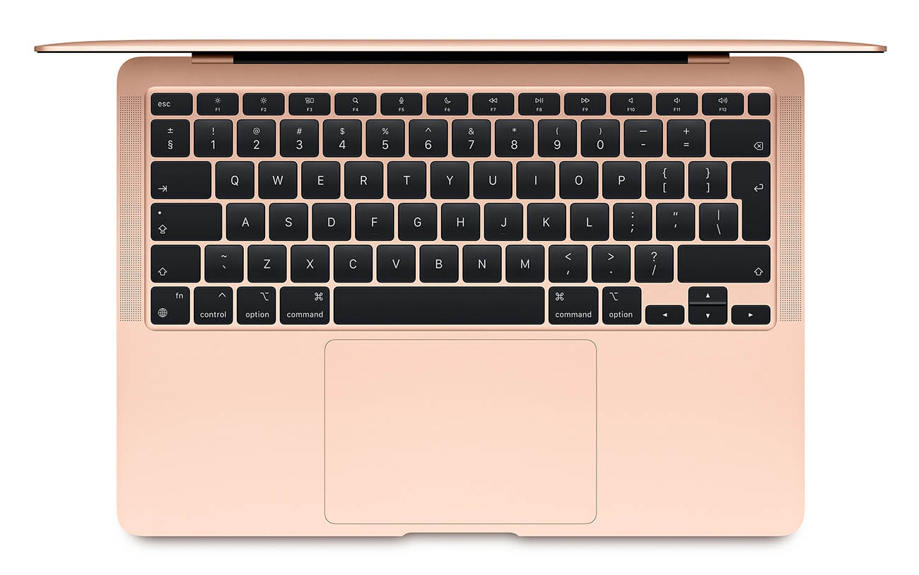 ლეპტოპი Apple MacBook Air 13" UHD (M1/8GB/256GB) GOLD (2020) - MGND3