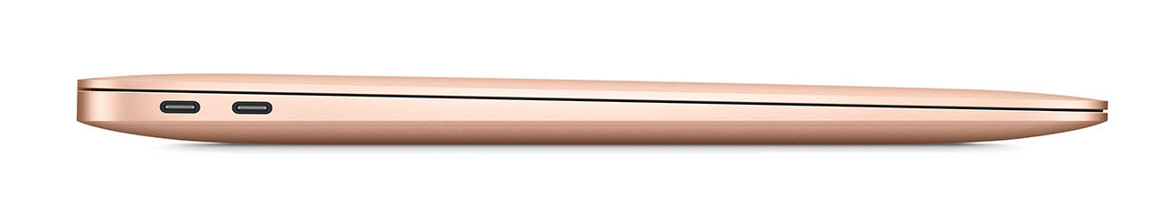 ლეპტოპი Apple MacBook Air 13" UHD (M1/8GB/256GB) GOLD (2020) - MGND3