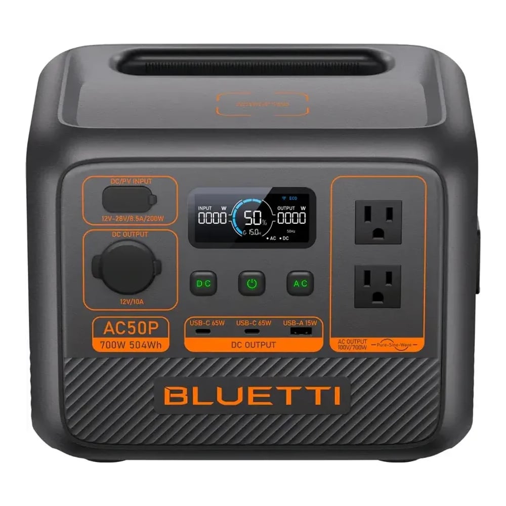 პორტატული ელექტრო სადგური Bluetti AC50P - AC50P