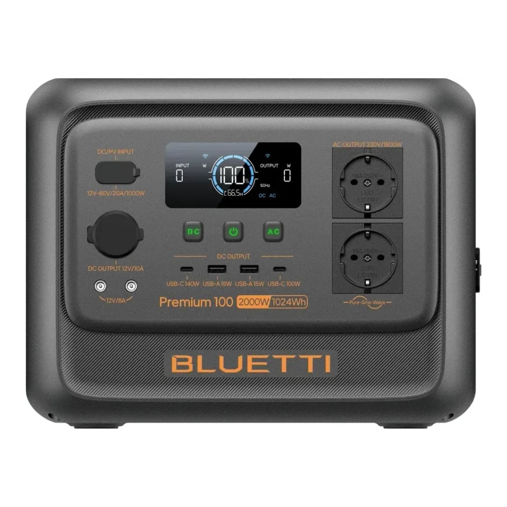 პორტატული ელექტრო სადგური Bluetti Premium 100 V2 - PR100V2
