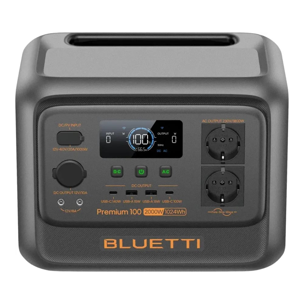 პორტატული ელექტრო სადგური Bluetti Premium 100 V2 - PR100V2