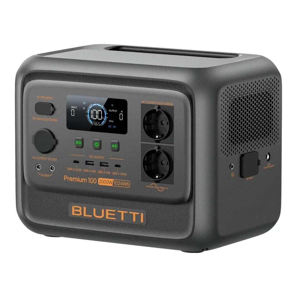პორტატული ელექტრო სადგური Bluetti Premium 100 V2 - PR100V2