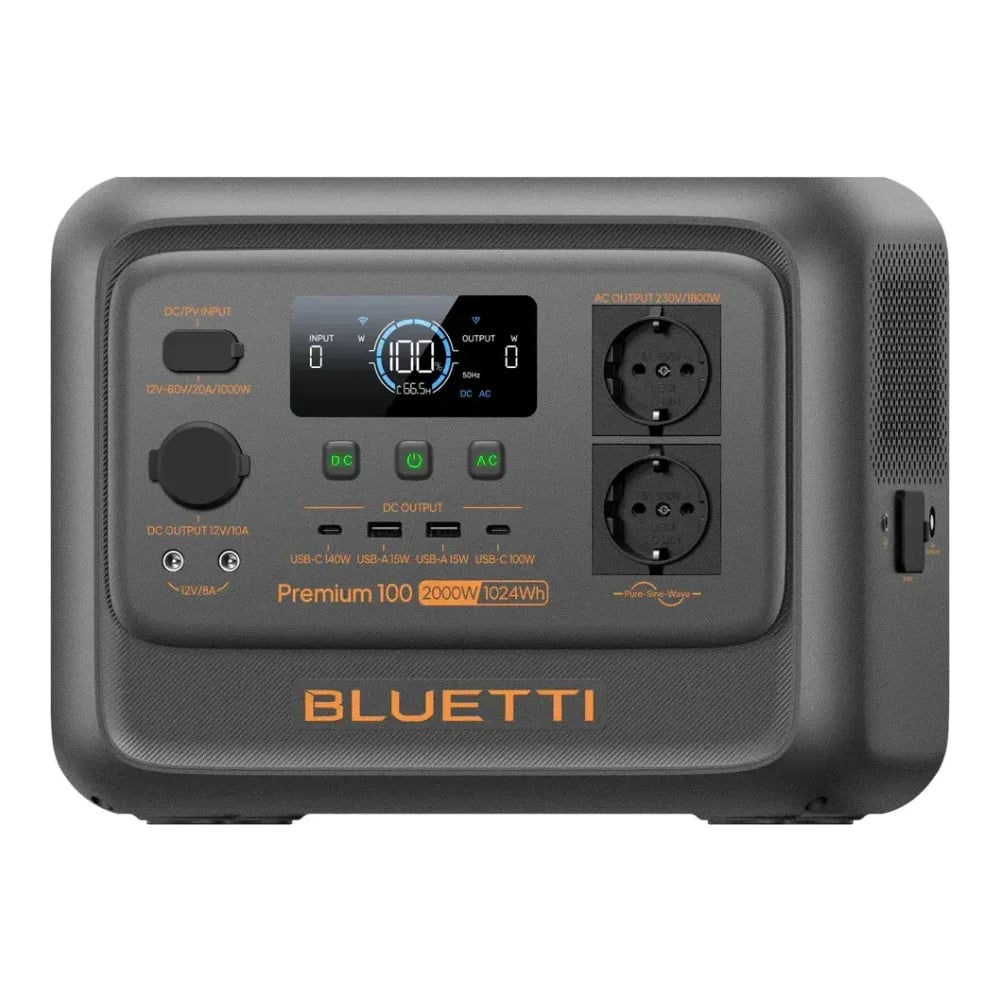 პორტატული ელექტრო სადგური Bluetti Premium 100 V2 - PR100V2