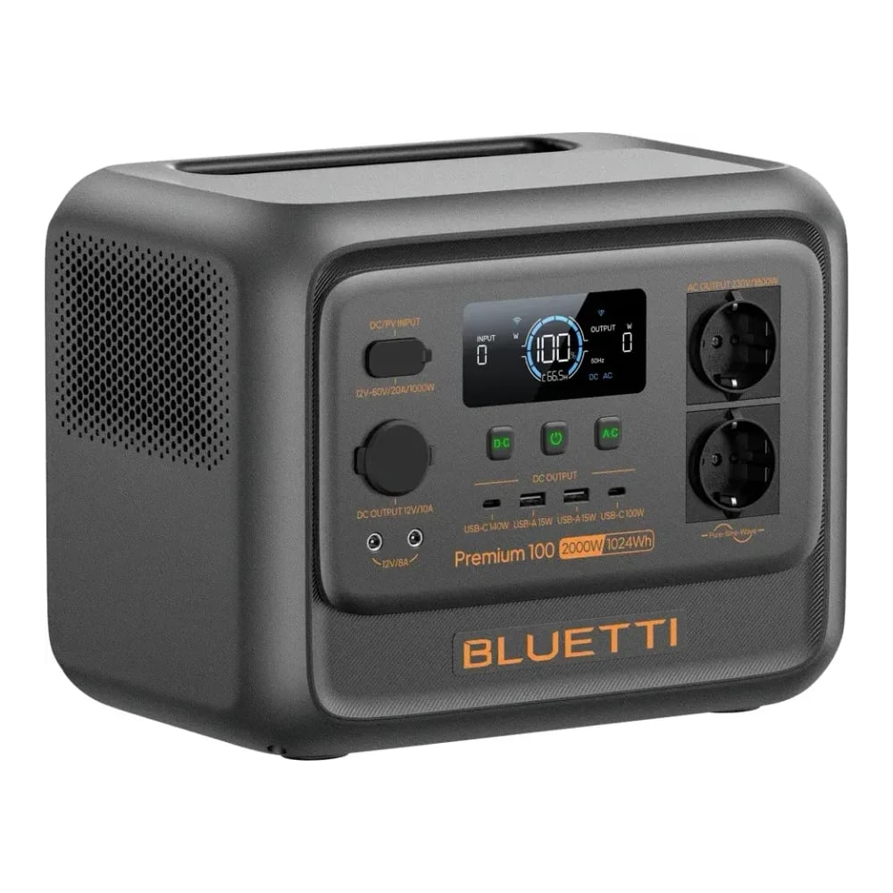 პორტატული ელექტრო სადგური Bluetti Premium 100 V2 - PR100V2