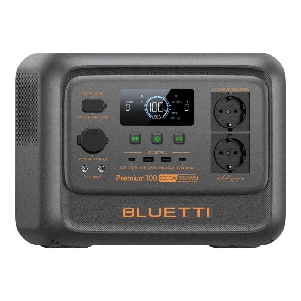 პორტატული ელექტრო სადგური Bluetti Premium 100 V2 - PR100V2