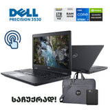 ლეპტოპი (Workstation) Dell Precision 3530 15.6" TOUCH FHD (i7-8750H/32GB/1TB SSD/NVIDIA P600)