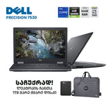 ლეპტოპი (Workstation) Dell Precision 7530 15.6" FHD (i9-8950HK/64GB/1TB SSD/NVIDIA P2000)