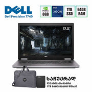 ლეპტოპი (Workstation) Dell Precision 7740 17.3" FHD (XEON E-2276M/64GB/1TB SSD/RTX 4000)