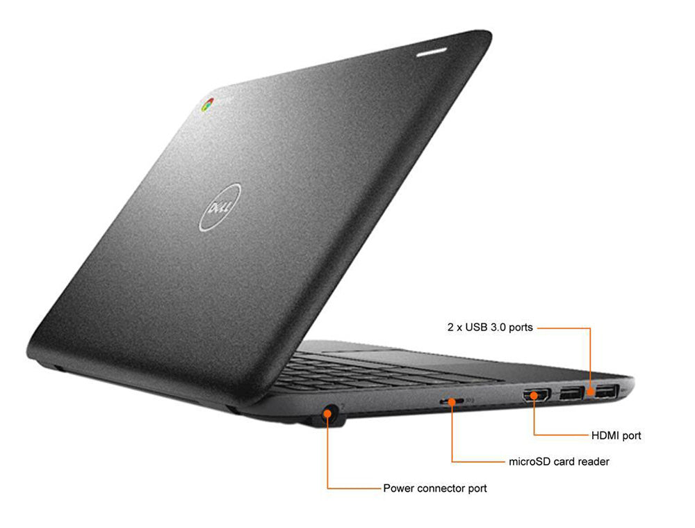 ლეპტოპი Dell Chromebook 11 3180 11.6 HD (C-N3060/4GB/16GB SSD)