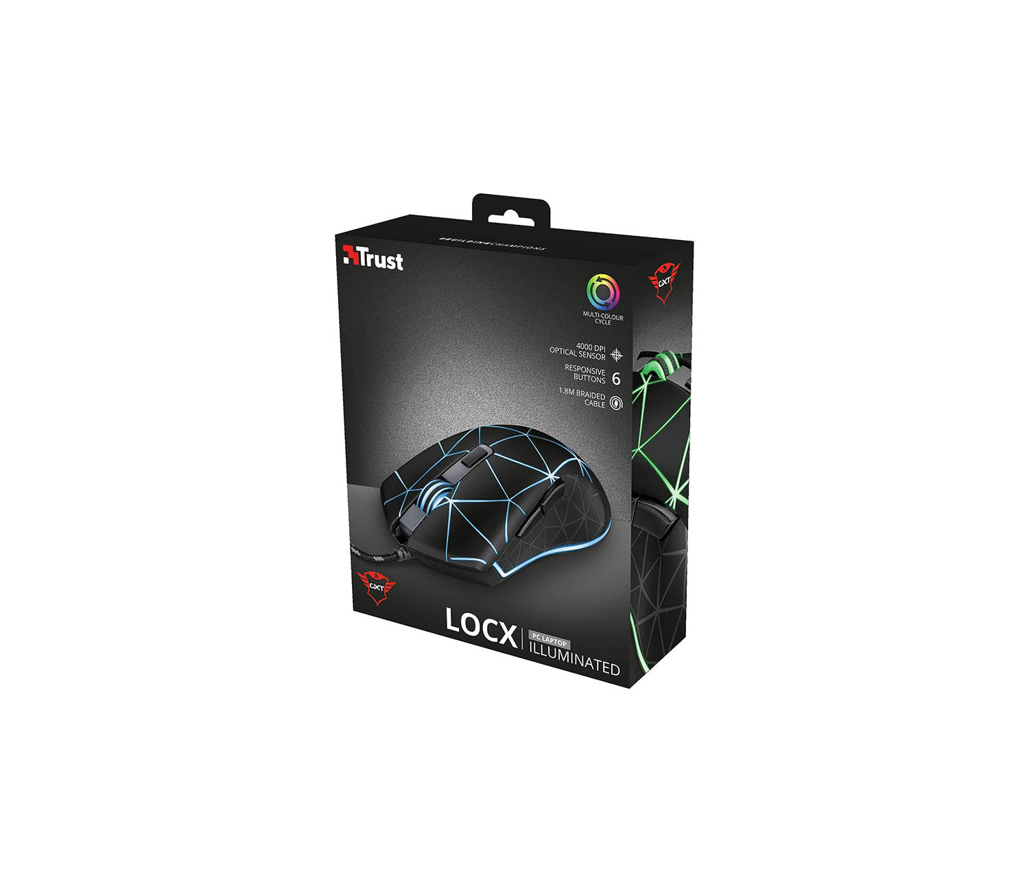 მაუსი Trust GXT 133 Locx Gaming Mouse