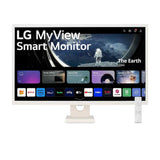 სმარტ მონიტორი LG Smart 32SR50F-W.AMA 31.5" FHD IPS - 32SR50F-W.AMA