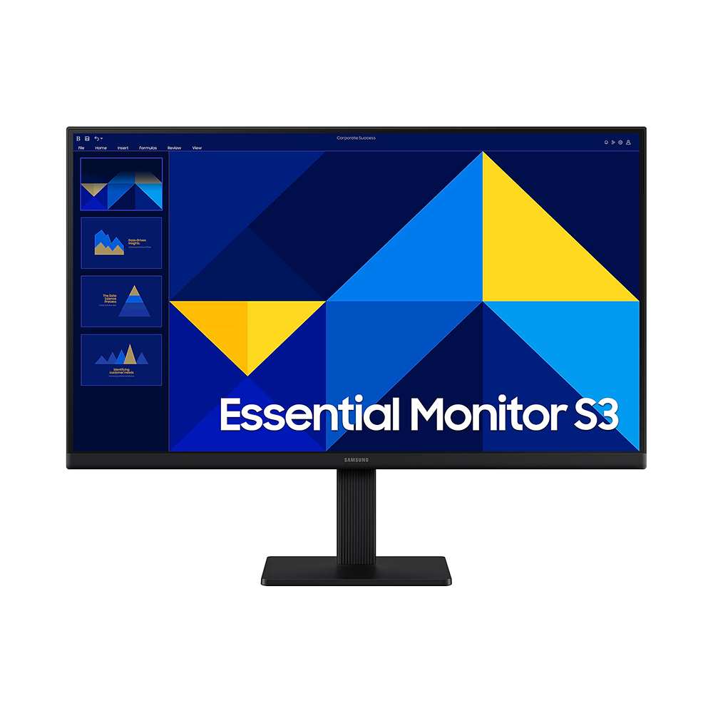მონიტორი Samsung Essential S3 27" FHD IPS - LS27D300GAIXCI