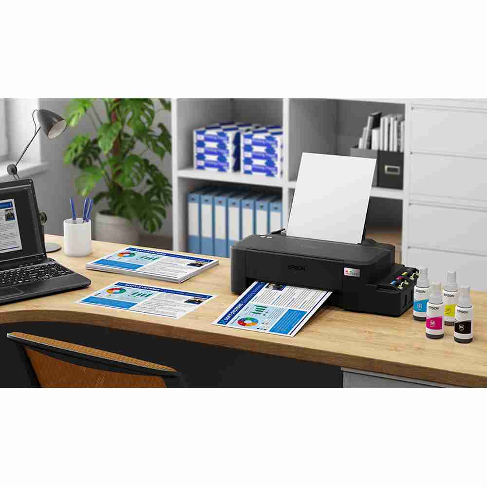 პრინტერი (ფერადი, ჭავლური) Epson EcoTank 121 Inkjet Printer - C11CD76414
