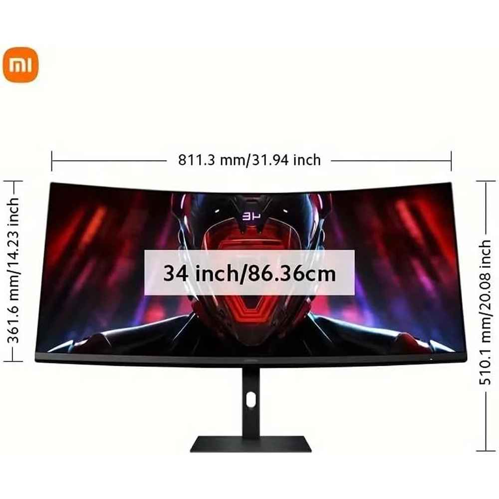 მონიტორი Xiaomi G34WQi ME3L 34’’ UWQHD VA - ELA5454EU