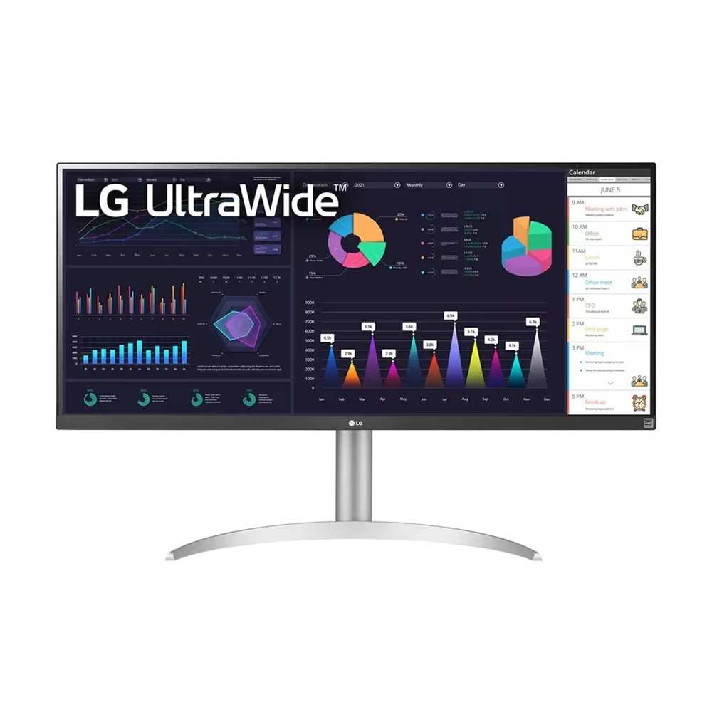 მონიტორი LG 34WQ650-W 34" FHD IPS - 34WQ650-W.AMA