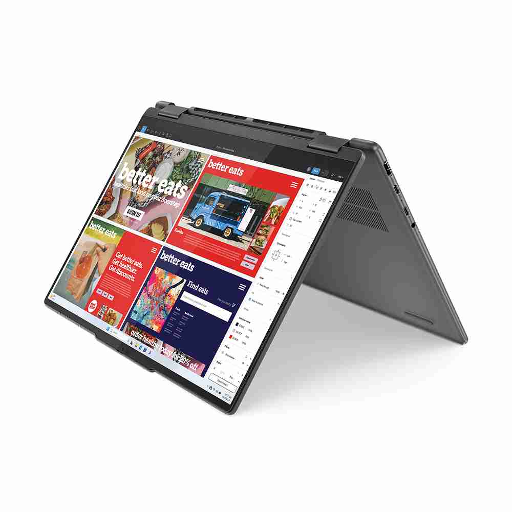 ლეპტოპი Lenovo Yoga 7 14" 2.8K (Ultra 7-155H/32GB/1TB SSD/W11H) - 83DJ00CBRK