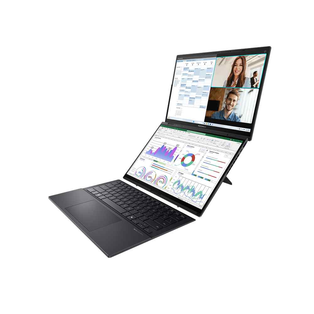 ლეპტოპი Asus ZenBook DUO (2025) EVO 14" FHD (Ultra 9-285H/32GB/1TB SSD/W11H) - UX8406CA-QL078W