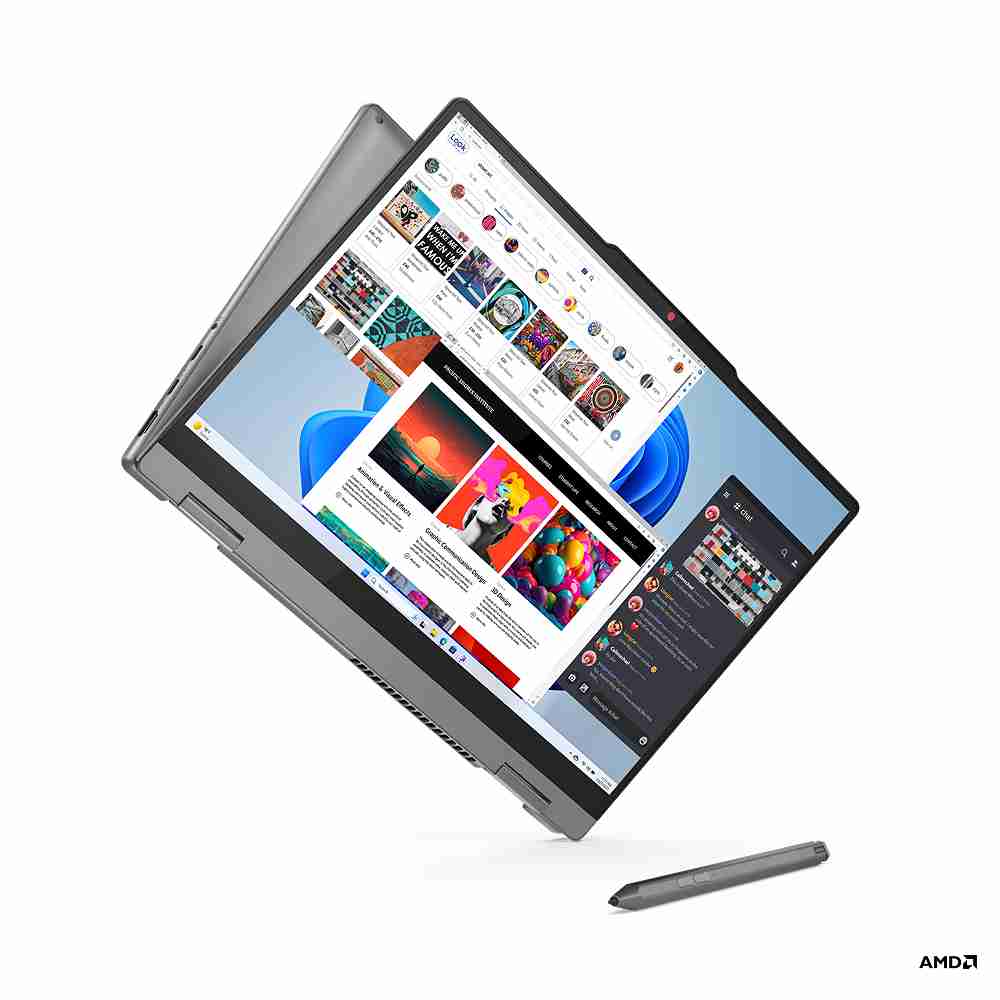 ლეპტოპი Lenovo IdeaPad 5 2-in-1 14AHP9 14" OLED (R5-8645HS /16GB/512GB) - 83DR005DRK