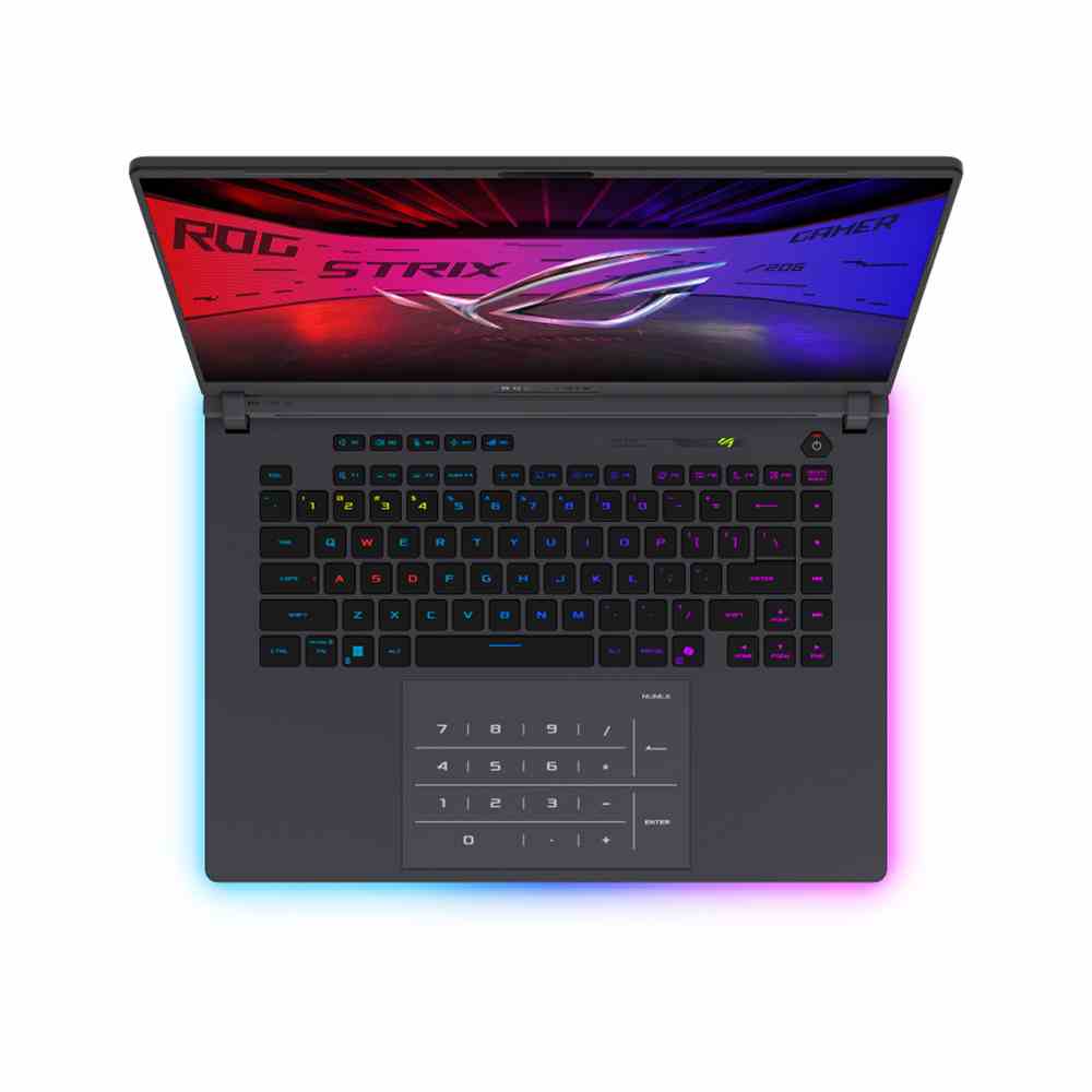 ლეპტოპი თამაშებისთვის (Gaming) Asus ROG Strix G16 16" 2.5K (Ultra 7-255HX/16GB/1TB SSD/RTX 5070) -  G615LR-S5004