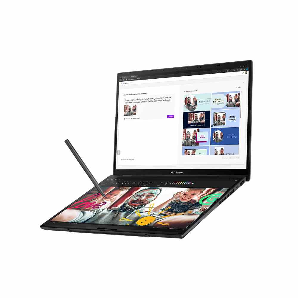 ლეპტოპი Asus ZenBook DUO (2025) EVO 14" FHD (Ultra 9-285H/32GB/1TB SSD/W11H) - UX8406CA-QL078W
