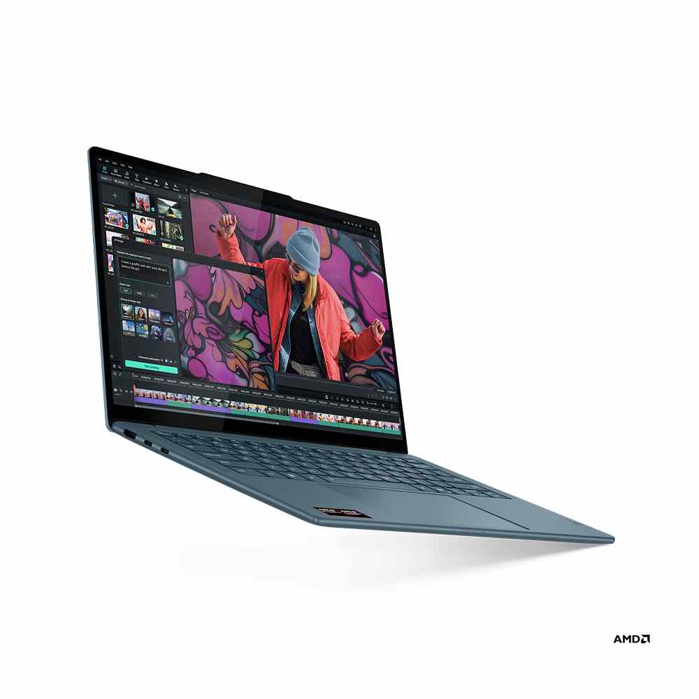 ლეპტოპი Lenovo Yoga Slim 7 14AKP10 14" 2.8K (R-AI 7-350/32GB/1TB SSD/W11H) - 83JY000ARK