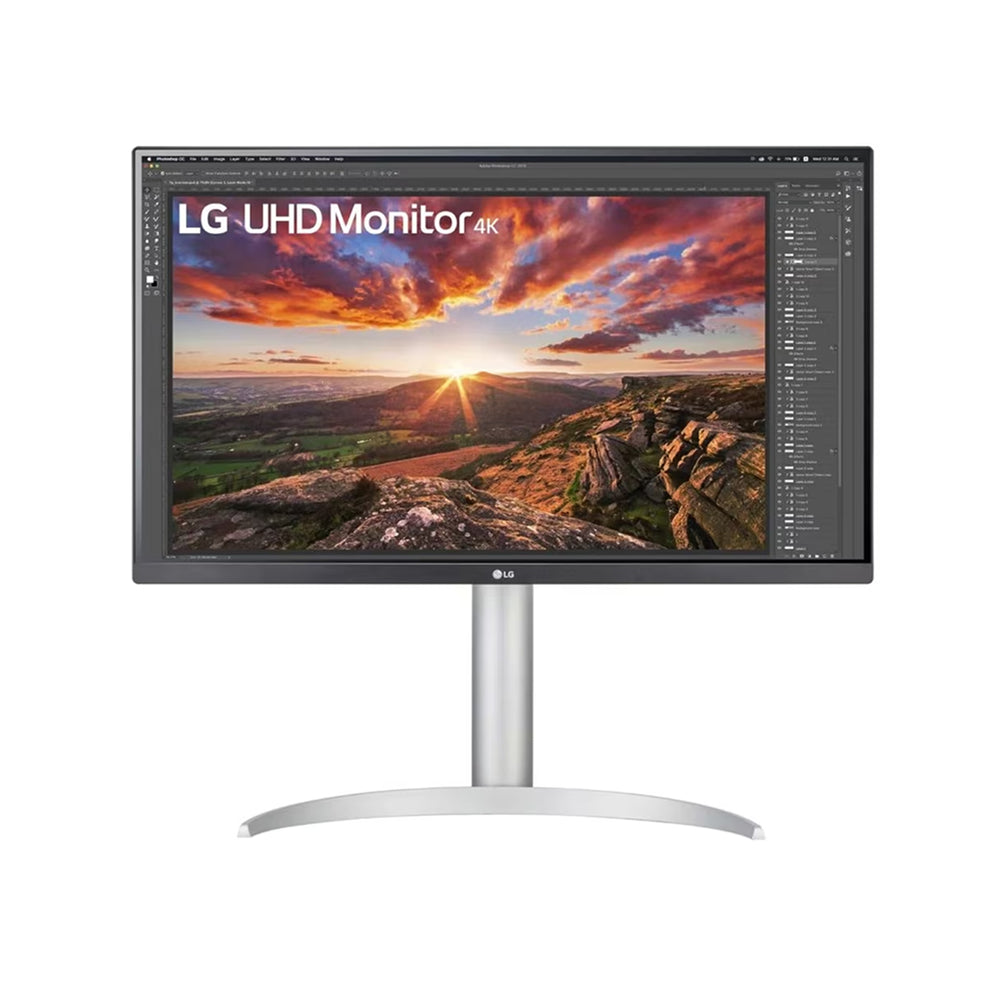 სმარტ მონიტორი LG UltraFine 27" 4K IPS - 27UP850K-W.AMA