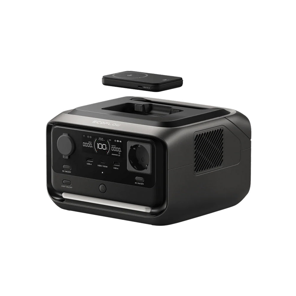 პორტატული ელექტრო სადგური Ecoflow River 3 PLUS Wireless - 4895251643108