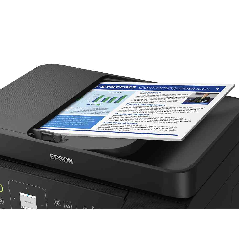 პრინტერი (ფერადი, ჭავლური) Epson EcoTank C11CK57404 L5590 Inkjet Printer - C11CK57404