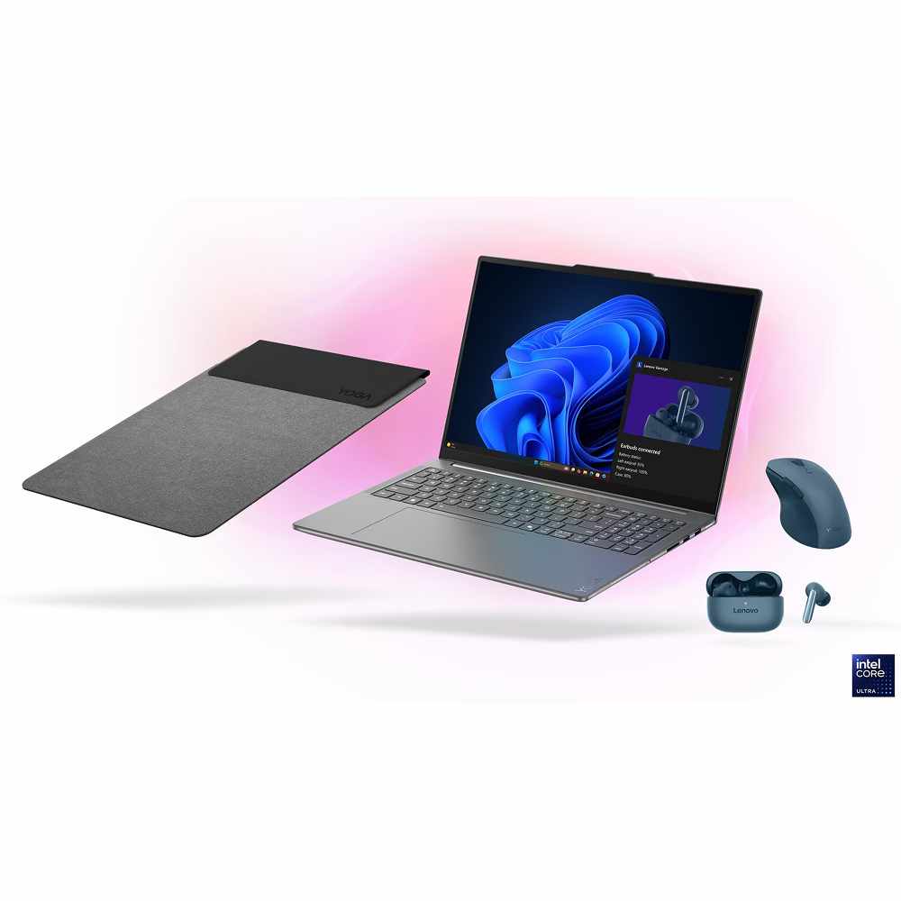 ლეპტოპი Lenovo Yoga Pro 9 16" 2.8K (Ultra 7-255H/32GB/1TB SSD/RTX 5050/W11H) - 83L0003WRK