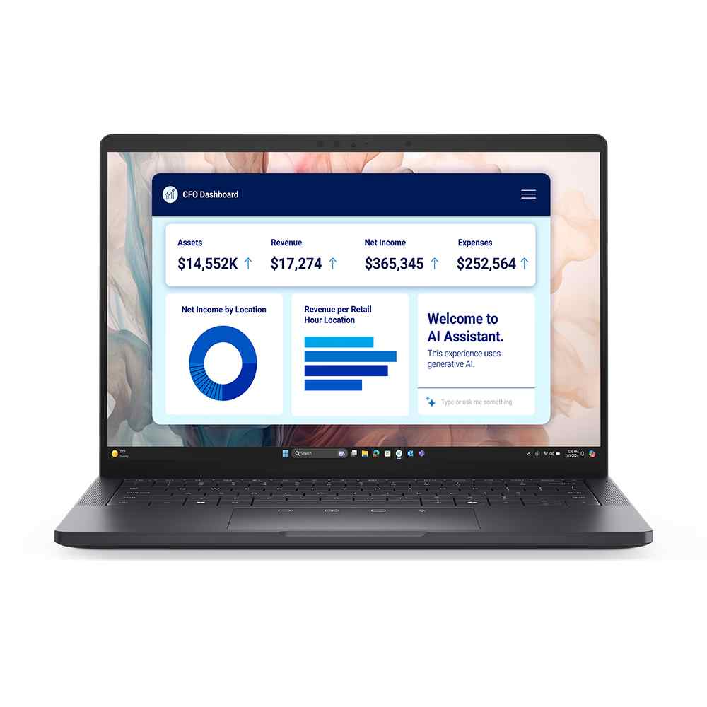 ლეპტოპი Dell Pro 13 Premium PA13250 13.3" FHD+ (Ultra 7-268V/32GB/512GB SSD/W11P) - 210-BPBY
