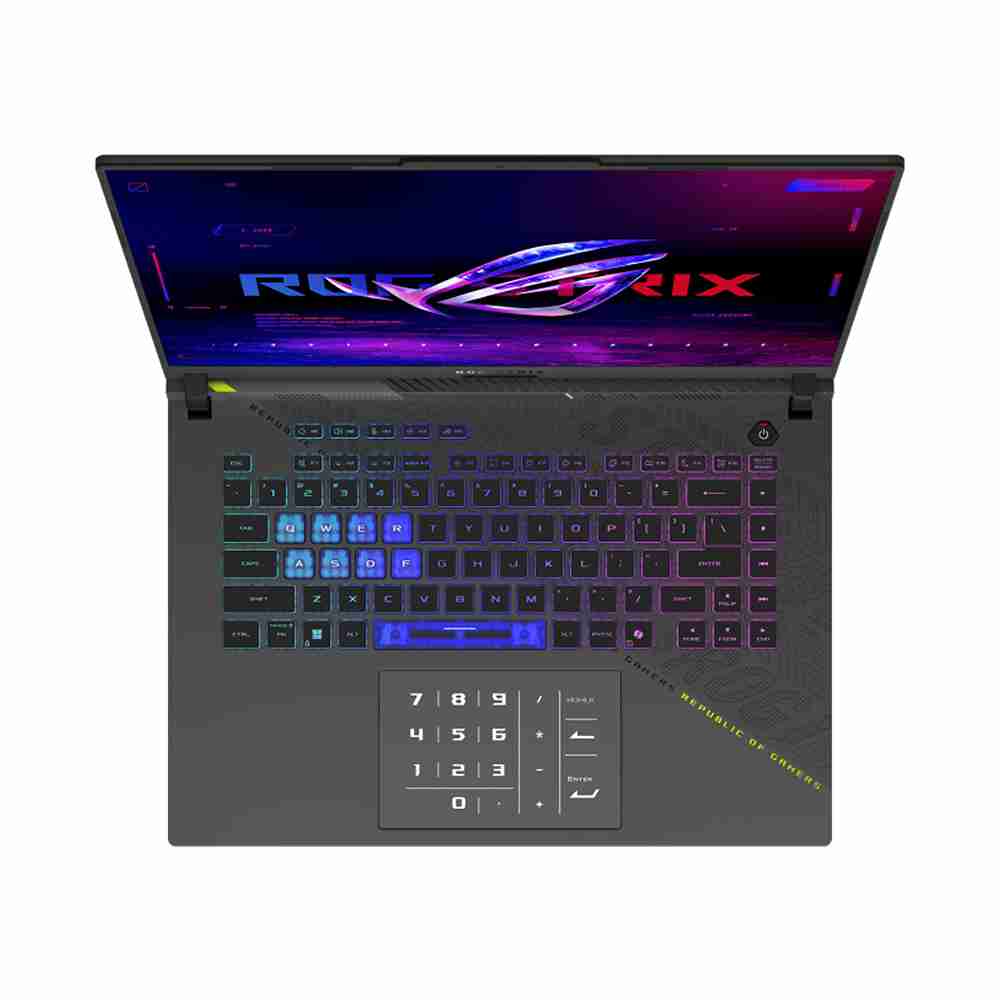 ლეპტოპი თამაშებისთვის (Gaming) Asus ROG Strix G16 16" 2.5K (R9-8940HX/32GB/1TB SSD/RTX 5070 TI) - G614PR-RV057