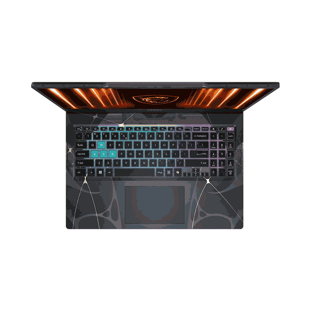 ლეპტოპი თამაშებისთვის (Gaming) MSI Cyborg 15 B2RWEKG 15.6" FHD (Core 7-240H/16GB/1TB SSD/RTX5050) - 9S7-15Q342-1251