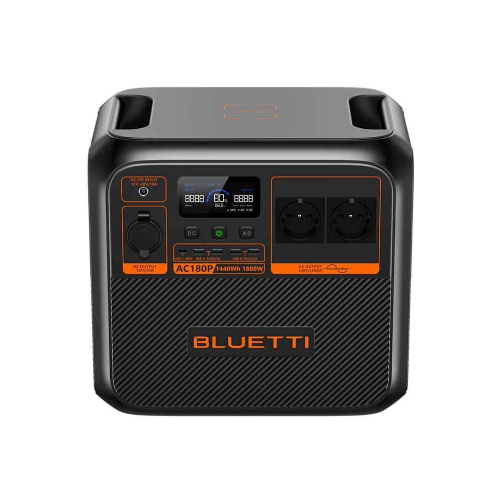 პორტატული ელექტრო სადგური BLUETTI AC180P 1800W 1440WH
