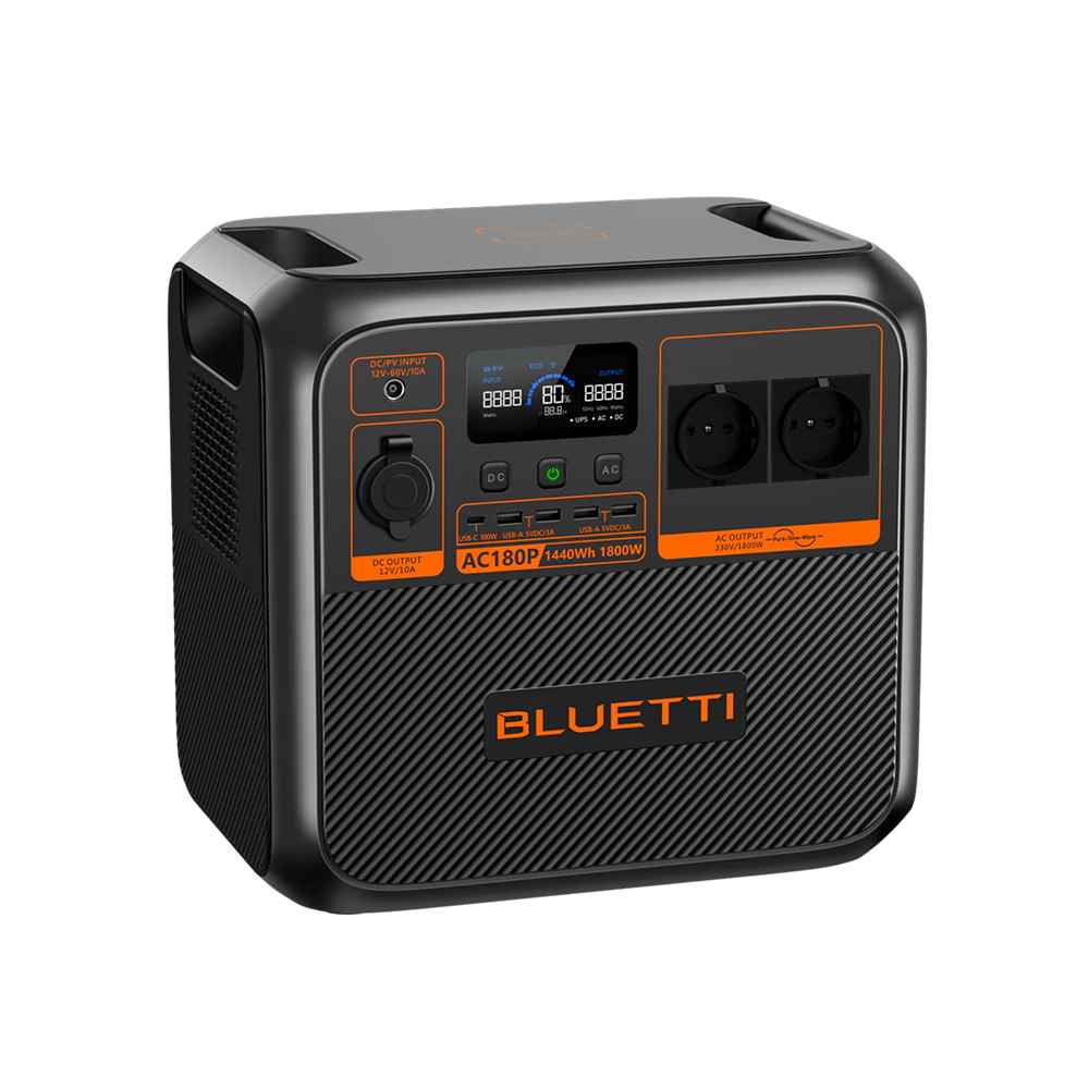 პორტატული ელექტრო სადგური BLUETTI AC180P 1800W 1440WH