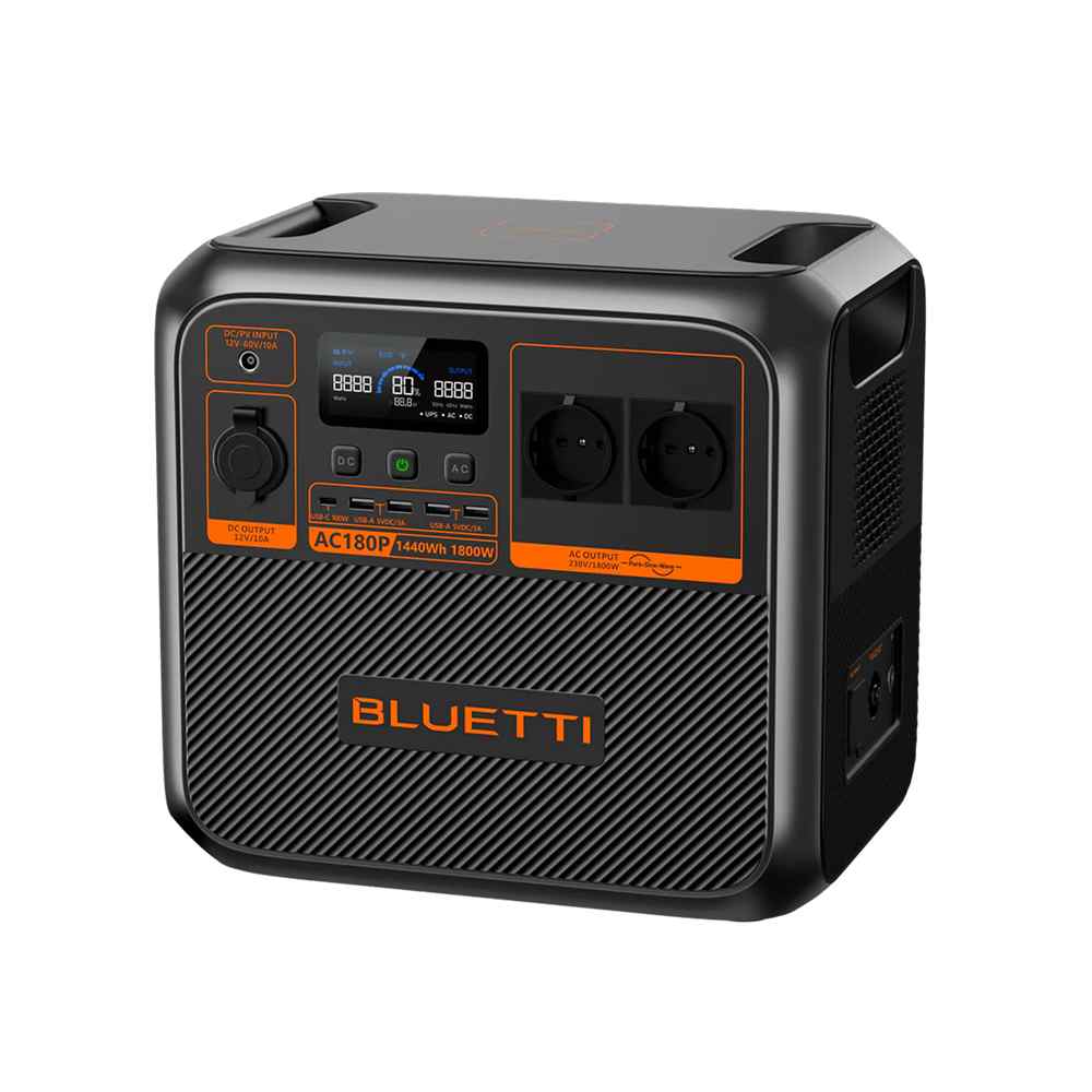 პორტატული ელექტრო სადგური BLUETTI AC180P 1800W 1440WH