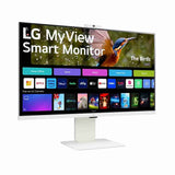 სმარტ მონიტორი LG Smart 32SR85U-W 32" 4K IPS - 32SR85U-W.AMA