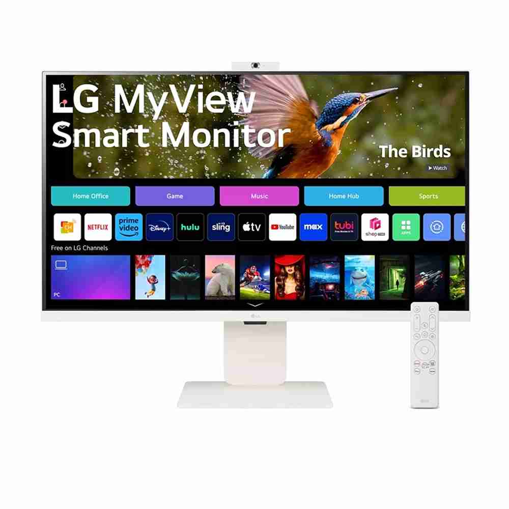 სმარტ მონიტორი LG Smart 32SR85U-W 32" 4K IPS - 32SR85U-W.AMA