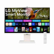 სმარტ მონიტორი LG Smart 32SR85U-W 32" 4K IPS - 32SR85U-W.AMA