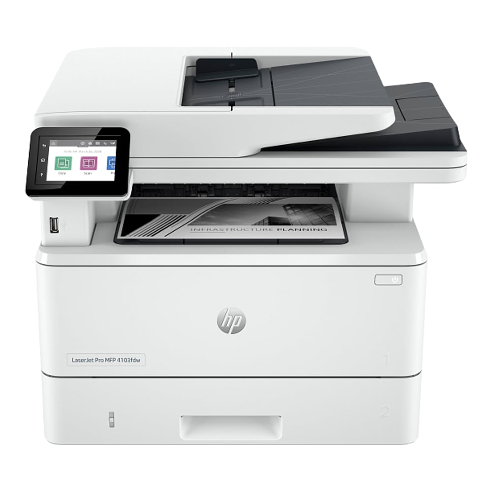 პრინტერი (შავ-თეთრი, ლაზერული) HP LaserJet Pro MFP 4103fdw - 2Z629A