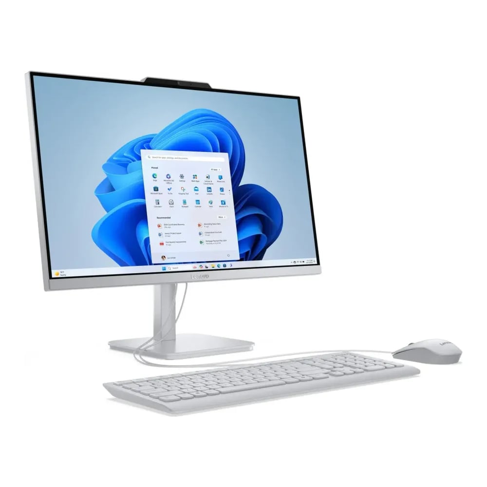 All-in-one კომპიუტერი (მონობლოკი) Lenovo AIO A100 23.8" FHD (N100/8GB/256GB SSD/W11H) - F0JN0042RK